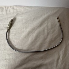 USB Flexible Gooseneck LED Light Silver Portable Adjustable Lamp for Laptop PC