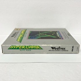 Hyperchase Auto Race (Vectrex) Complete in Box w/ Overlay Tray Manual TESTED