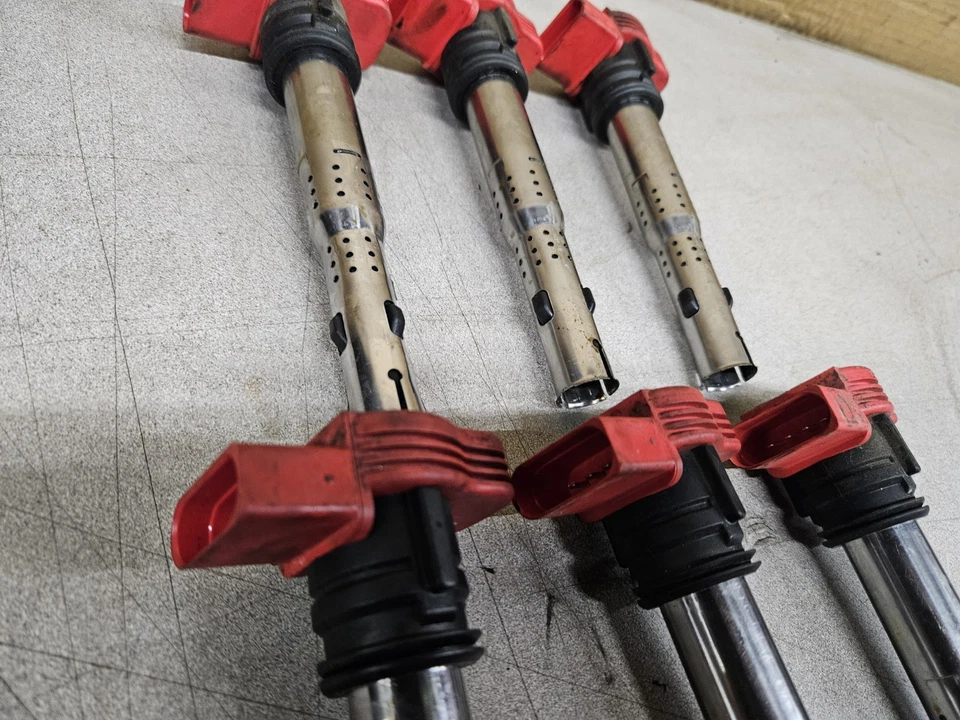 2007-2011 AUDI A6 S6 - Ignition COIL PACK Of 6 Psc 06E905115F - Image 3 of 4