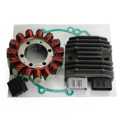  ️Magneto Stator+Voltage Rectifier+Gasket For Kawasaki Ninja ZX10R ZX-10R 06-07