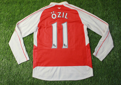 ARSENAL LONDON 2015/2016 FOOTBALL MEN L/S SHIRT JERSEY HOME PUMA ORIGINAL SIZE M