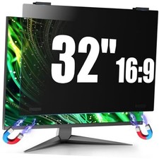 Magnetic 32 inch Computer Privacy Screen Filter for 16:9 Widescreen Monitor