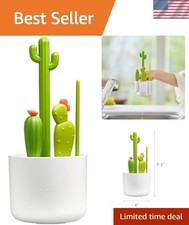 Durable Cacti Bottle Cleaning Brushes - Ideal for Baby Accessories - 4 Piece Set