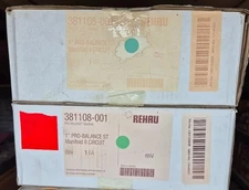 Rehau 381108 1" Pro Balance Stainless Steel Manifold 8 outlet