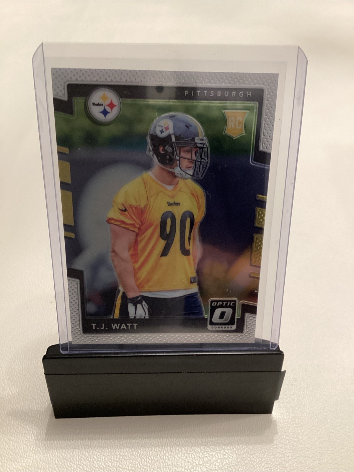 2017 Donruss Optic - Rookies T.J. Watt #122 (RC)