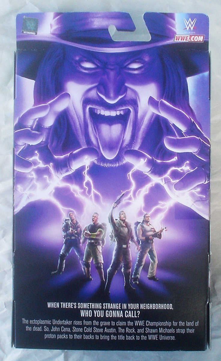 WWE Elite GHOSTBUSTERS SET Austin Cena Rock Michaels Undertaker