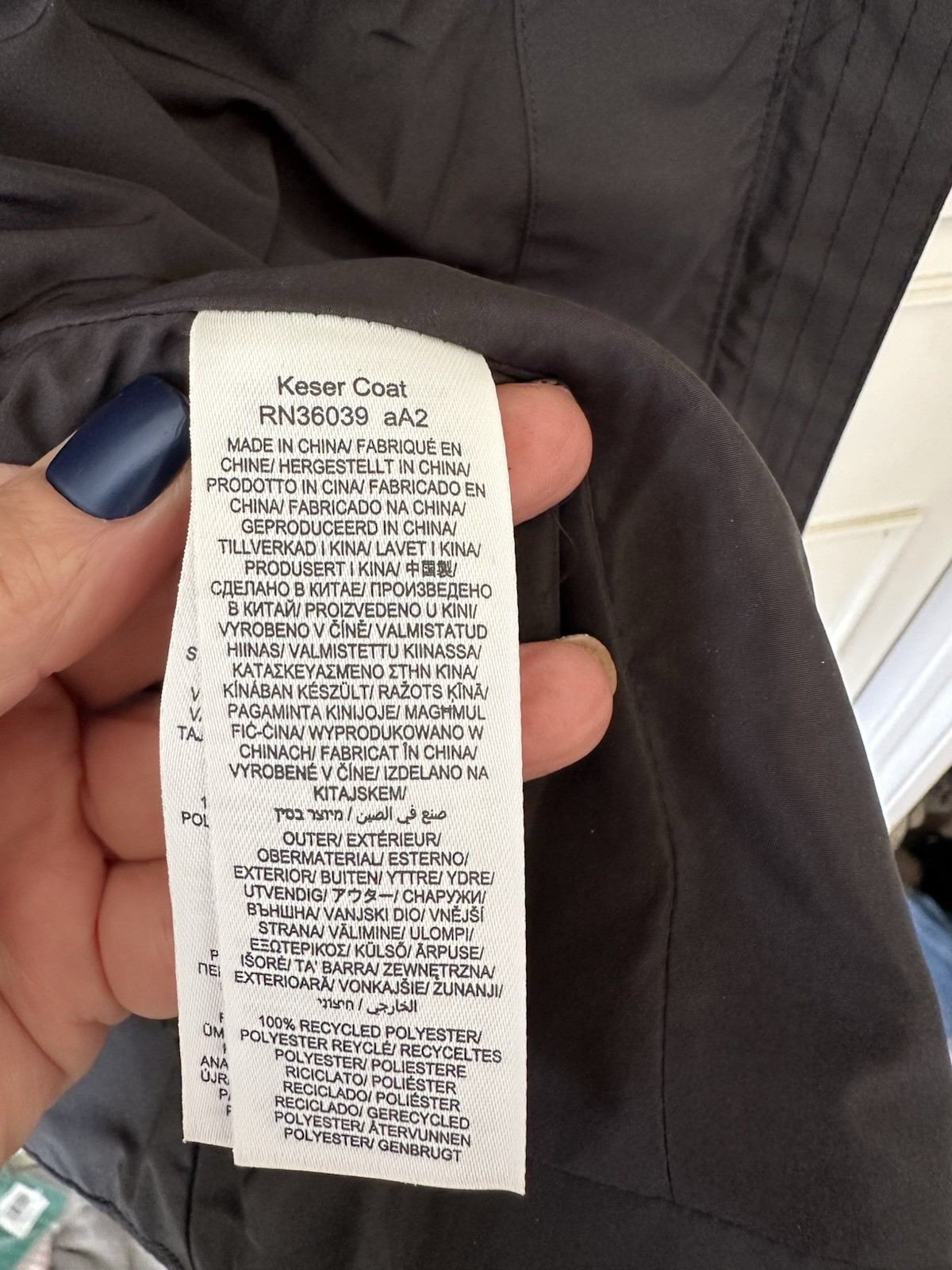 Sea salt Cornwall waterproof puffa coat size 10 BNWT this size sold out on line image 9