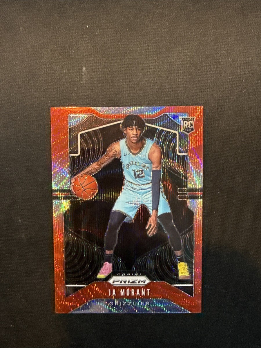 2019 Prizm Ja Morant Red Wave RC ルーキーカード Ja Morant 2019 Panini Prizm Red Wave Rookie Card | eBay