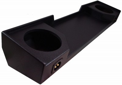 Gmc Sierra Ext Cab Truck 88-98 Dual 10 Custom Subwoofer Enclosure Bass Sub Box
