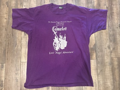 Vintage 1992 Screen Stars Manatee Riverfront Theater Camelot Play TShirt XL USA