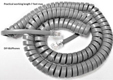 Medium/Dark Gray 12Ft Avaya Phone Handset Cord Definity 6400-Series Partner ETR