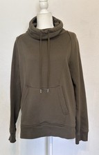 Helmut Lang Men Size L Turtle Mock Neck Olive Green Sweatshirt