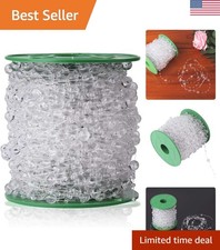 200 Feet Crystal Acrylic Bead Garland - The Essential Wedding Decor Accessory