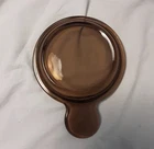 Pyrex Grab-It Bowl Replacement Lid Amber Brown P-150-C Lid Only Great Condition