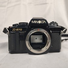 Minolta X-570 35mm Film Camera Body Only Untested B3