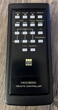 BSR MCD 8000 CD PLAYER REMOTE CONTROL MCD8000 FULLY TESTED RARE OEM ORIGINAL