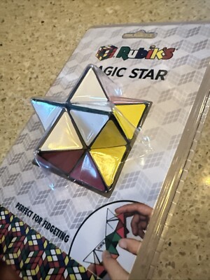 Toyzon Rubiks Cube Magic Star  Puzzle Solving Mind Game Brain Teaser Toy 2021