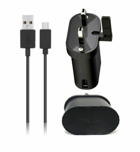 Nokia 2A Mains Charger Plug OR Micro USB Cable For Nokia C1 C2 C21 C31 8210  4G X