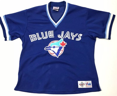 Majestic Vintage 90's Toronto Blue Jays Mesh Jersey Mens XL Baseball MLB 