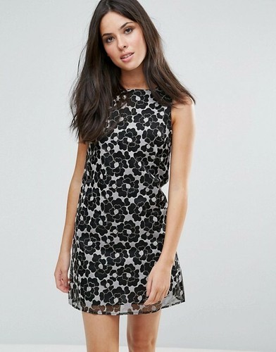 glamorous shift dress