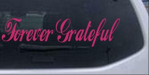 Forever Grateful Christian Car or Truck Window Laptop Decal Sticker - Bild 8 von 31