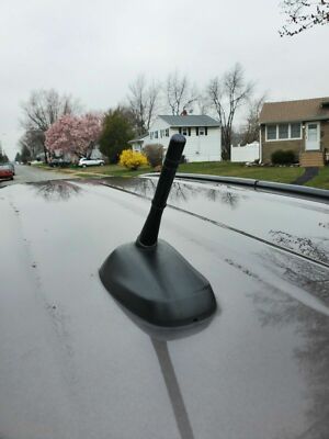 4 inch '' Short Black Aluminum Antenna Mast AM/FM for TOYOTA RAV4 2009-2016 New