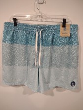 Chubbies The Whale Sharks 5.5  Stretch Zipper Pocket Trunks  Men's 2XL