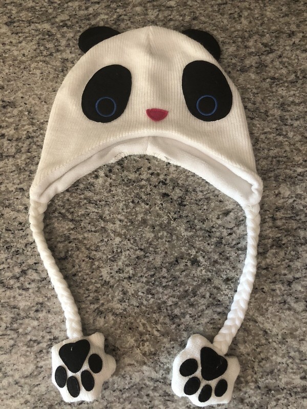 Teen/young Adult Knitted Panda Bear Hat 