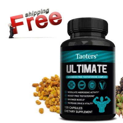 TAOTERS Testosteron Booster for Men - Energy Muscle Growth Strength Desire Testosteron