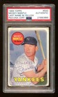 1969 Topps Mickey Mantle Yankees PSA DNA Certified Authentic Signed Auto