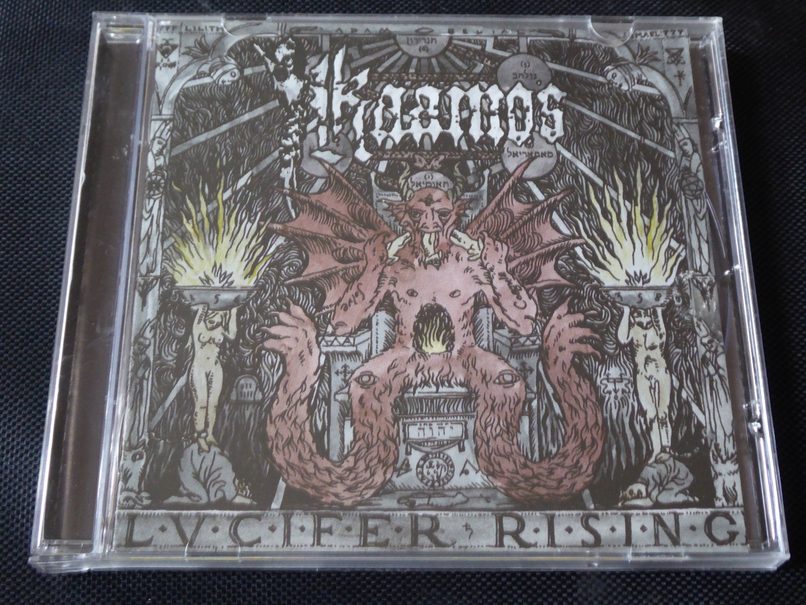 Kaamos - Lucifer Rising (CD 2005) ft Members of Serpent Obscene A Mind Confused