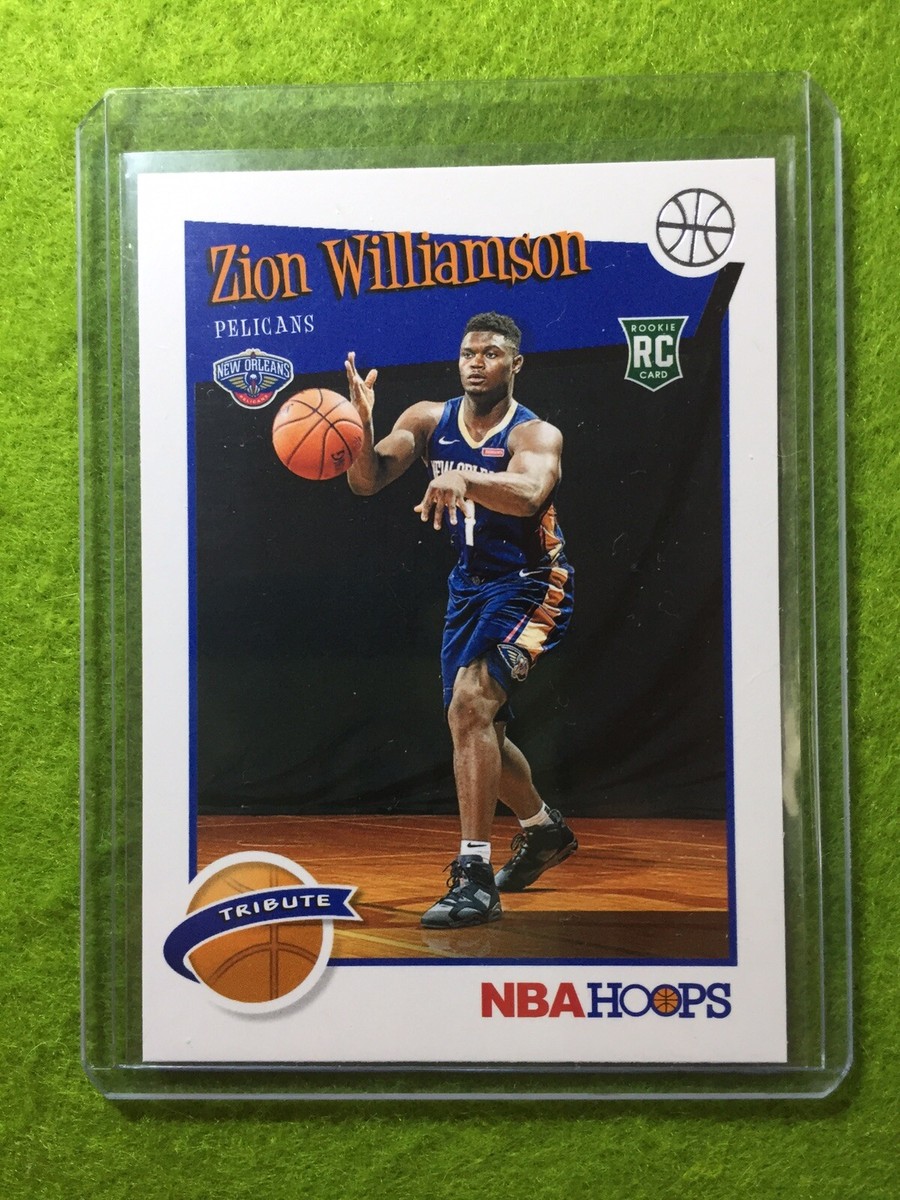 ZION WILLIAMSON ROOKIE CARD JERSEY #1 PELICANS RC 2019-20