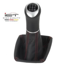 Leder  ICT Schaltknauf Schaltsack  für Honda Accord CL CM CN MK7 rote Naht C61