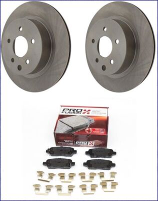 BREMSSCHEIBEN + BREMSKLÖTZE HINTEN FÜR NISSAN MAXIMA 2009 - 2014 2010 2011 2012