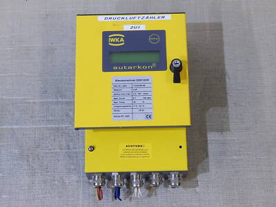 IWKA autarkon   Druckluftzäler//Wärmezähler  EBR100M Fabr.Nr./ 11032158-98  used