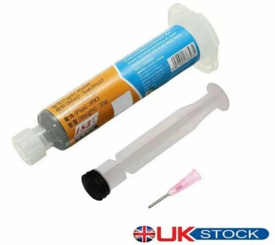 FIXTEK Liquid Solder Paste MECHANIC XG-Z40 10cc SMD BGA SMT with Plunger