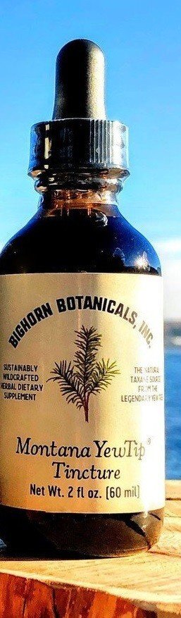 Настойка тиса Монтанского Bighorn Botanicals 2,1 жидких унции в капельнице