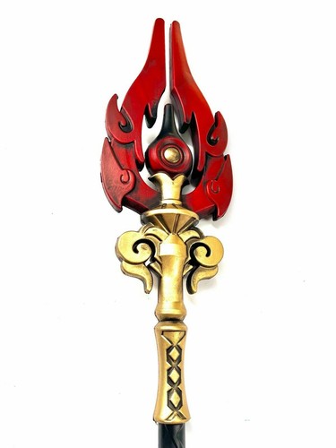 Genshin Impact Foam Wolf Gravestone Skyward Pride Staff of Homa Sword Weapon New - Picture 18 of 24