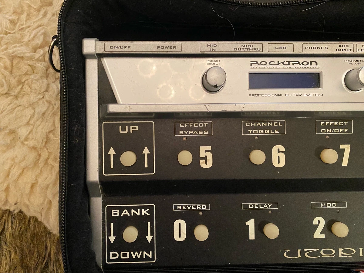 ROCKTRON UTOPIA G300 エフェクター ハードケース付き マルチエフェクター ロックトロン Rocktron UTOPIA-G300 : 楽器