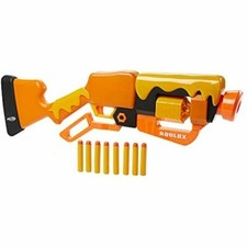 NERF Roblox Adopt Me : Bees Lever Action Dart Blaster, Rotating 8-Dart Drum