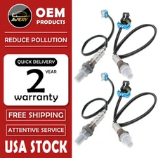 4X O2 02 Oxygen 02 Sensor Upstream&Downstream For 03-07 GMC Yukon Hummer H2 6.0L