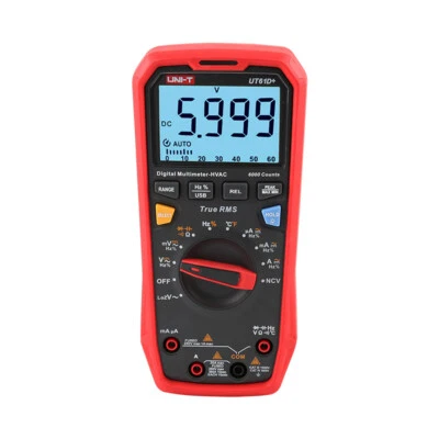 UNIT UNI-T UT61B+/UT61D+/UT61E+ Auto Range Digital Multimeter ✦KD