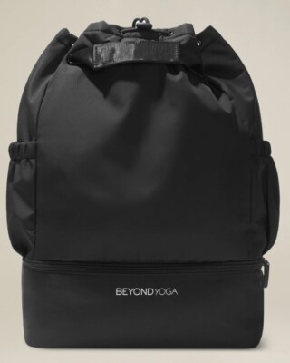Beyond Yoga Convertible Gym Bag Backpack Black New $80 Beyond Yoga Convertible Gym Bag New | Mercari main image 4