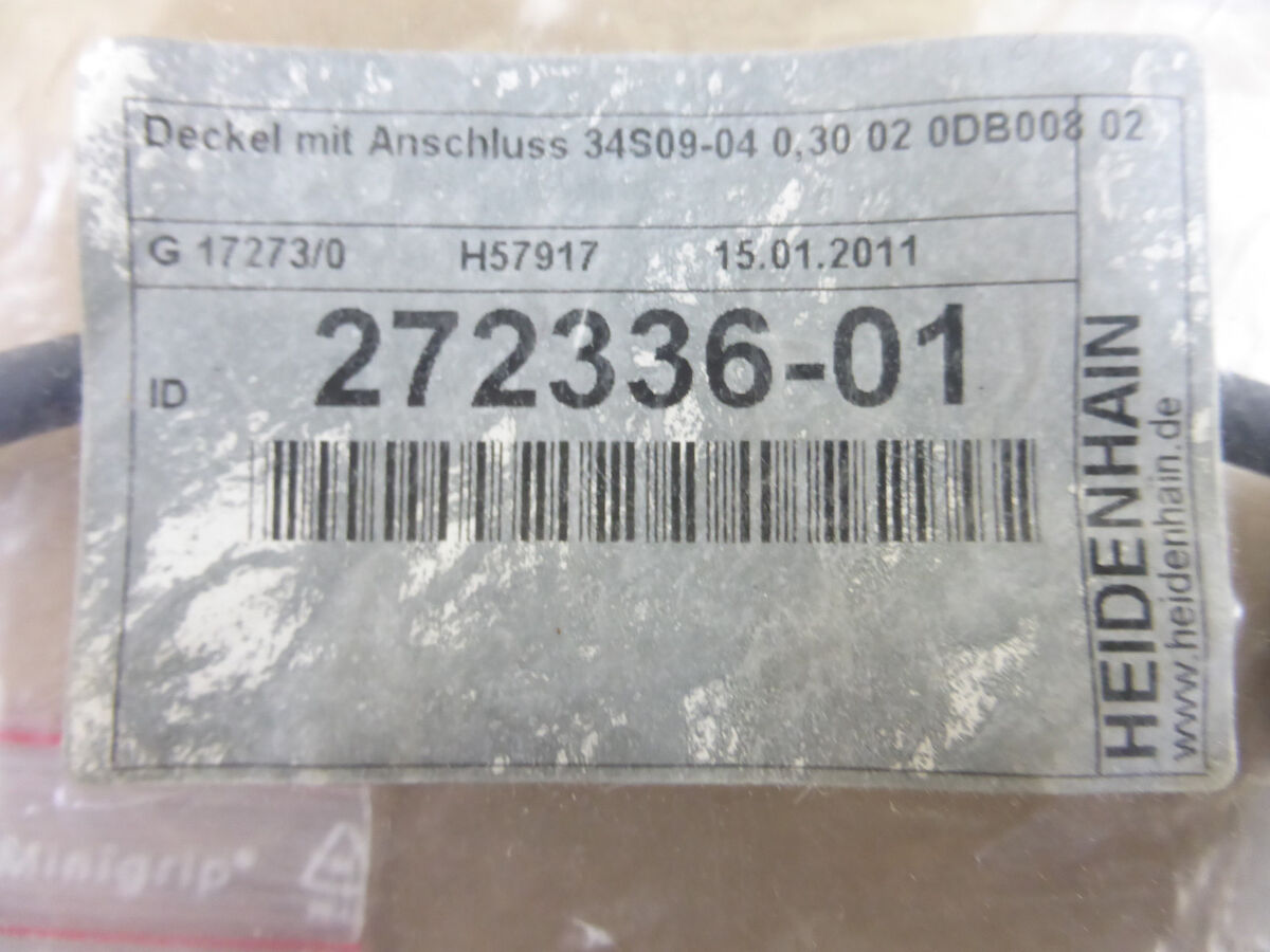 その他 01 Heidenhain ID 272336-01 Cover with Connection | eBay