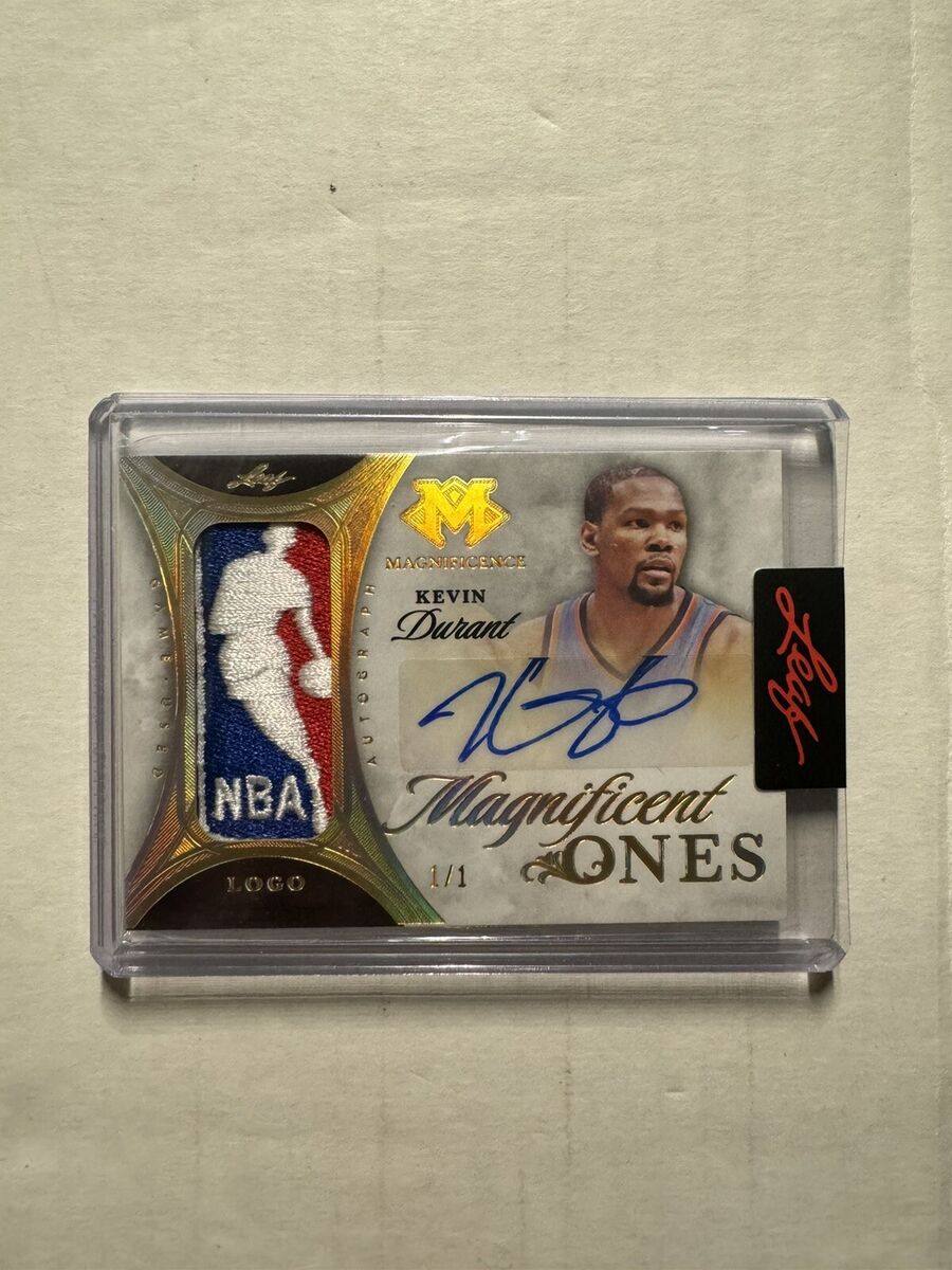 Kevin Durant 2023 Leaf Magnificence Magnificent Ones Logoman Kevin Durant 2023 Leaf Magnificence Magnificent Ones Logoman