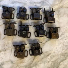 Vintage Hardware 1 inch Boring catch Double Roller door catch Set  10 French Pro