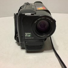 Sony Handycam CCD-TR416 Camcorder Black PARTS OR REPAIR AS-IS PLEASE READ