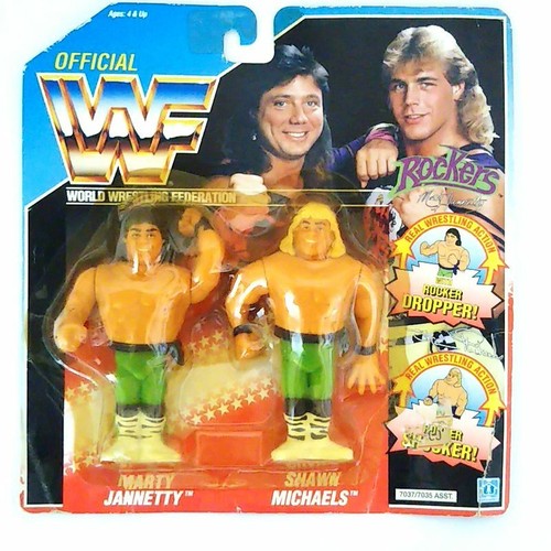WWF Hasbro Official Figures The Rockers (Shawn Mic...