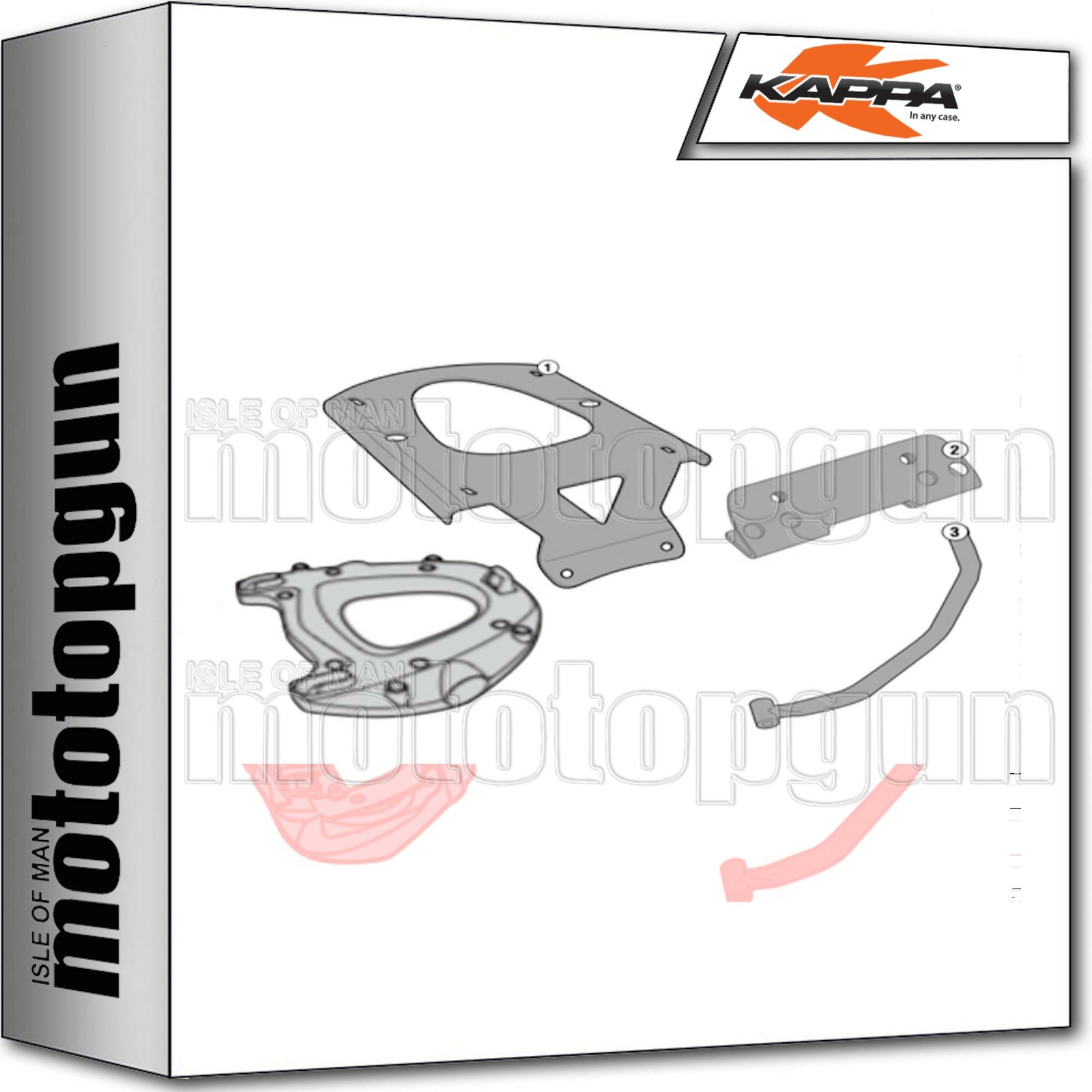 KAPPA ATTACCO POSTERIORE MONOKEY SUZUKI DL 650 V STROM L6 2011 11 2012 12