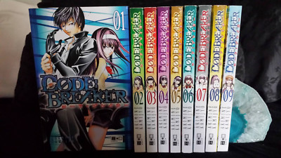 Manga Code Breaker Band 1-9!  RAR!